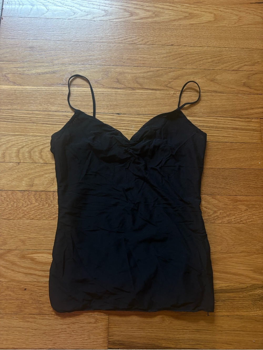 Brandy Melville Black Spaghetti Strap Tank Top
